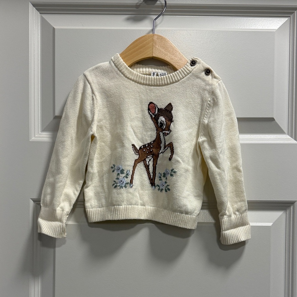 Janie and Jack Bambi Sweat Set